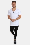 Jack & Jones Basic V-Neck T-Hemd S/S Opt White