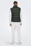 ONLY & SONS Union Seamless Puffer Vest Rosin