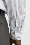 Jack & Jones Parker Wrinkle Resistant Hemd LS Bright White Stripe