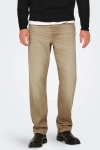 Only & Sons Edge Straight Fit 2140 Beige