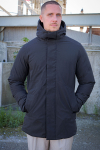 Jack & Jones Keen Stretch Parka Jacket Black