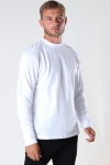 ONLY & SONS ONSVILMOS LIFE REG LS MOCK NECK TEE White