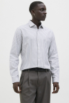 Jack & Jones Parker Wrinkle Resistant Hemd LS Bright White Stripe