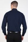 Selected Slim-Michigan LS Hemd Navy Blazer