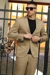 Jack & Jones Premium Franco Slim Fit Anzug Petrified Oak