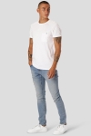 Clean Cut Copenhagen David Slim Stretch Jeans Light Blue Denim