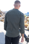 ONLY & SONS Caiden LS Linen Mao Hemd Kambaba