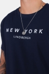 Lindbergh New York T-Hemd Navy