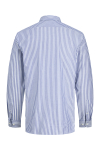 Jack & Jones Parker Wrinkle Resistant Hemd LS Black Iris Stripe