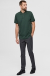 Selected SLHDECLAN SS POLO W 2 PACK Navy Blazer + Trekking Green