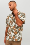 Jack & Jones Jeff Resort Floral Hemd SS Cloud Dancer