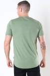 Solid Dew SS Long T-Hemd Hedge Green