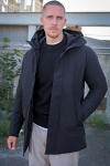 Jack & Jones Keen Stretch Parka Jacket Black