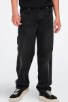 ONLY & SONS ONSFIVE RELAX WASHED BLACK 3853 JEANS Washed Black