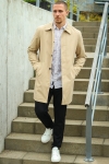 Jack & Jones City Mac Coat Cornstalk