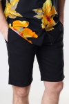 Kronstadt Brody Twill 5-pocket shorts Black