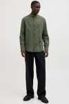 Jack & Jones Summer Band Hemd LS Beetle