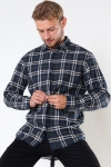 Selected SLHSLIMTRENT Hemd LS CHECK W Dark Navy Checks