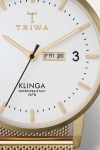 Triwa Ivory Klinga Uhr Gold Mesh