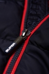 Superdry Sports Puffer Jacke Navy/Bright Red