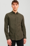 Jack & Jones Classic Melange Hemd L/S Rosin