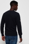 Superdry Trophy Crew Sweatshirts Navy