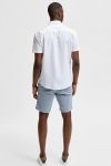 Selected SLHREGNEW-LINEN Hemd SS RESORT W White