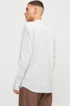 Jack & Jones Summer Tunic Linen Blend Hemd LS White