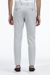 Les Deux Como Pinstripe Anzug Pants Grey melange/White