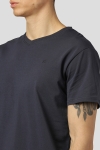 Clean Cut Copenhagen Miami Stretch V-Neck Tee SS Navy