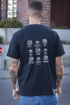 Clean Cut Copenhagen Kaffi Greenland T-Hemd Black
