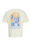 Jack & Jones Myk Relaxed Fit Tee Egret
