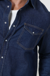 ONLY & SONS Bane Regular Fit Denim Hemd Dark Blue Denim