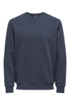 ONLY & SONS Ceres Crew Neck Blue Nights