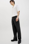 Jack & Jones Karl Cameron Pleated Chino Black