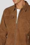 Clean Cut Copenhagen Carl Suede Jacket Camel