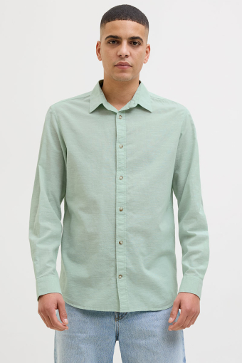 Summer Hemd LS Iceberg Green