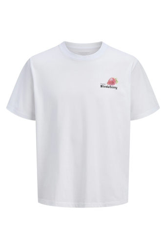 Bradley Relaxed Fit Fruits Tee Bright White