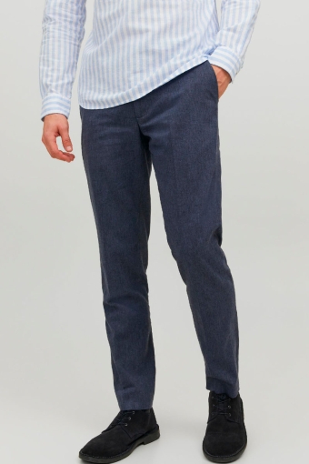 Riviera Linen Trousers Navy Blazer