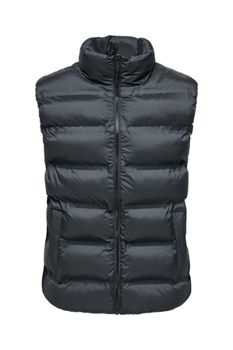 Union Seamless Puffer Vest Black
