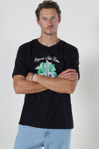 Hydra Front Tee Black