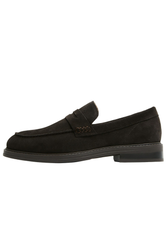Blake Suede Penny Loafer Demitasse