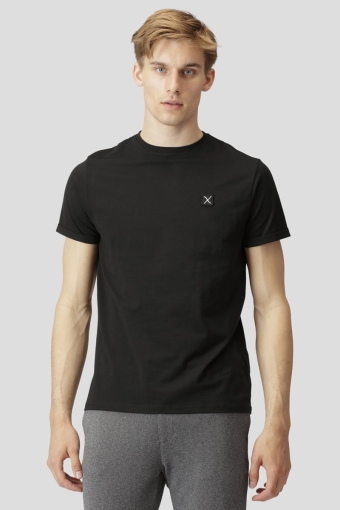 Basic Organic T-Hemd Black