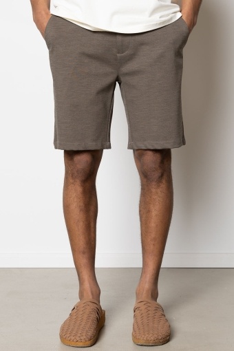 Milano Brendon Jersey Shorts Dark Khaki