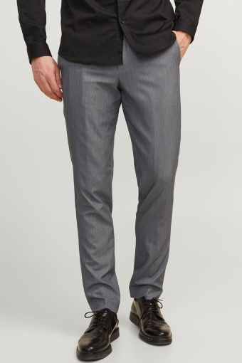 Premium Franco Trouser Light Grey Melange