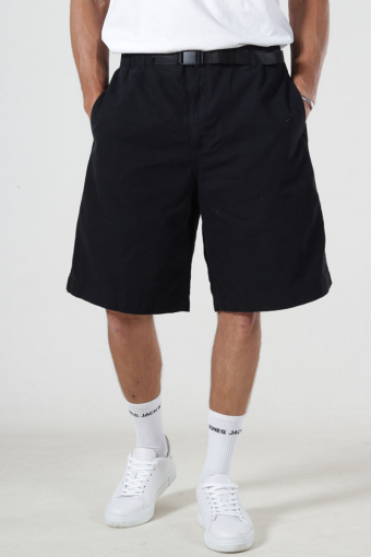 Owen Barkley Baggy Fit Skater Joggershorts Black