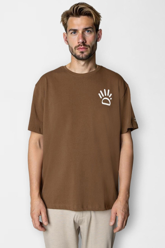 Michael organic T-Hemd Brown
