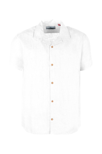 Ayers SS loose Hemd Off White