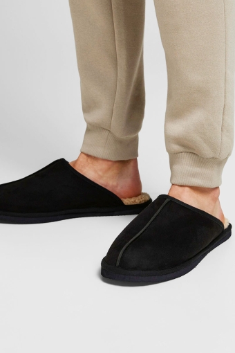 JFWDUDELY MICROFIBER SLIPPER Black