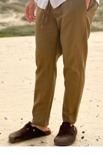 Berna Suede Leather Mocca